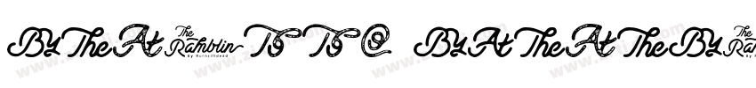 Cartoon Character Bo字体转换